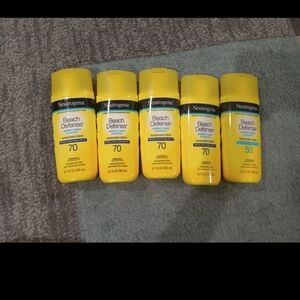 Neutrogena Beach Defense SPF 50 And 70 Sunscreen